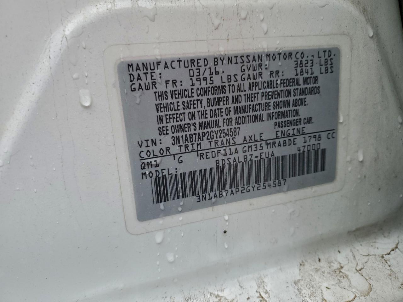 Nissan Sentra S Image 8