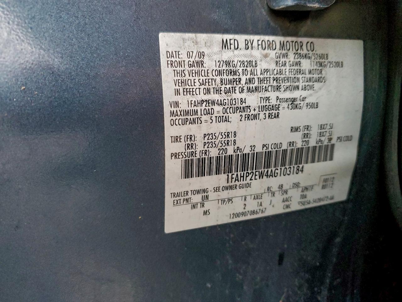 Ford Taurus Sel Image 7