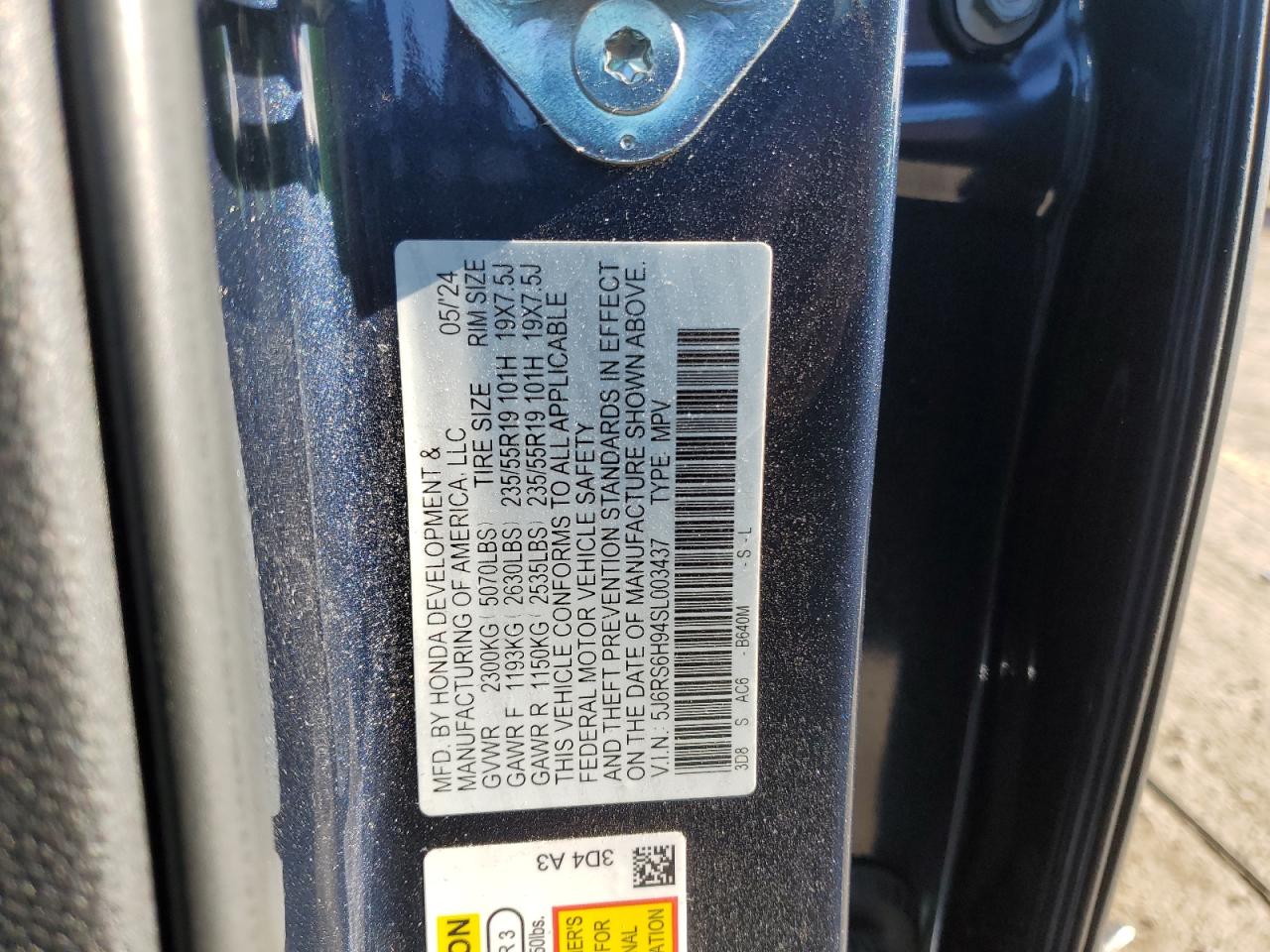 Honda Crv Sport Touring Image 12