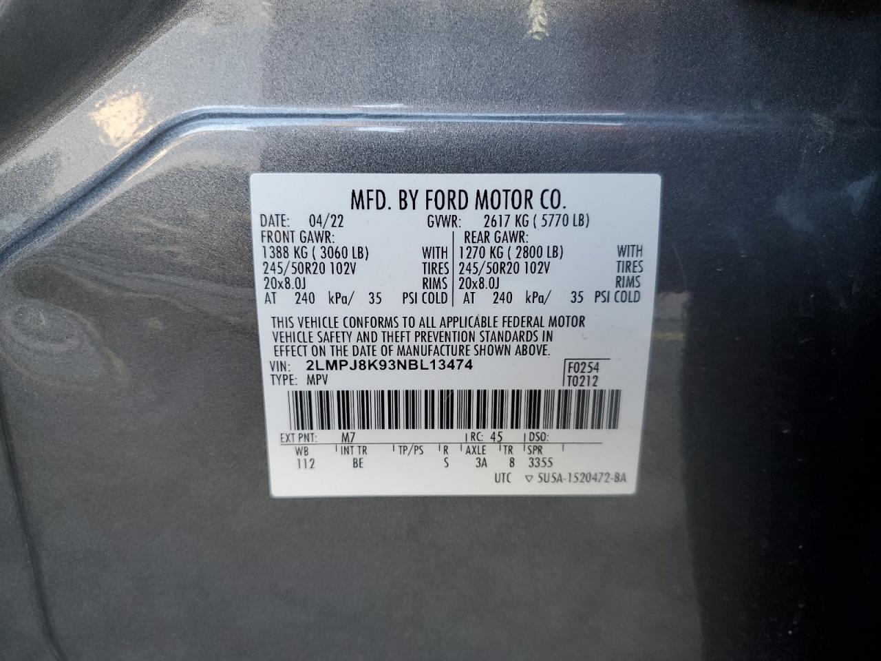 Lincoln Nautilus Reserve Image 2