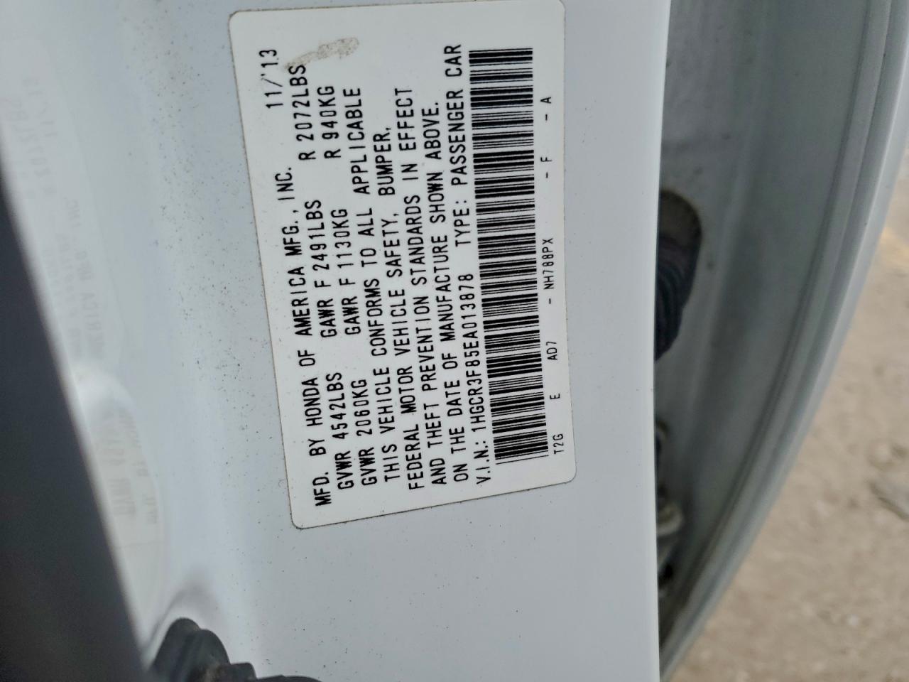 Honda Accord Exl Image 12