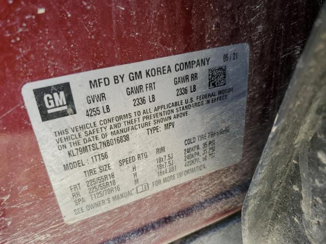 Chevrolet Trailblazer Rs Image 12