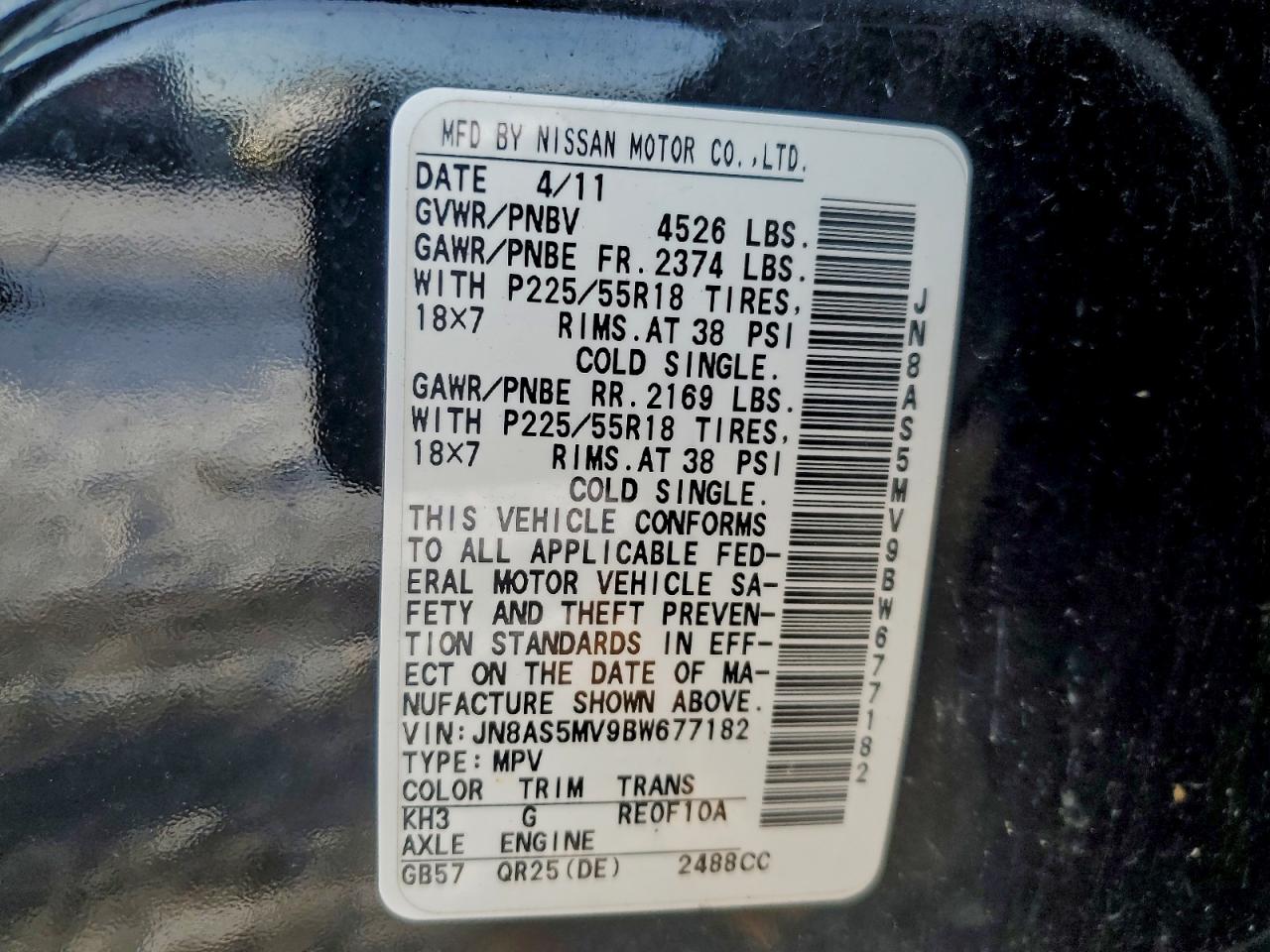 Nissan Rogue S Image 11