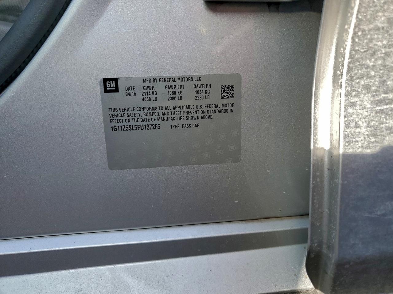 Chevrolet Impala Ls Image 10