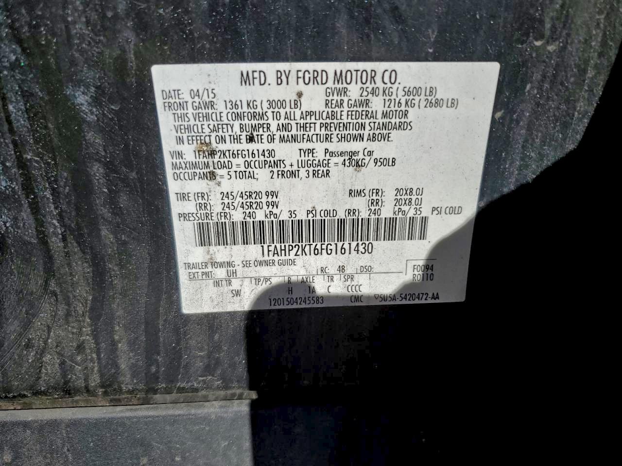 Ford Taurus Sho Image 11