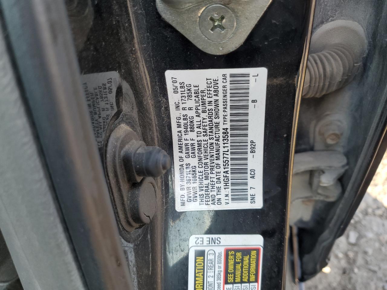 Honda Civic Lx Image 12