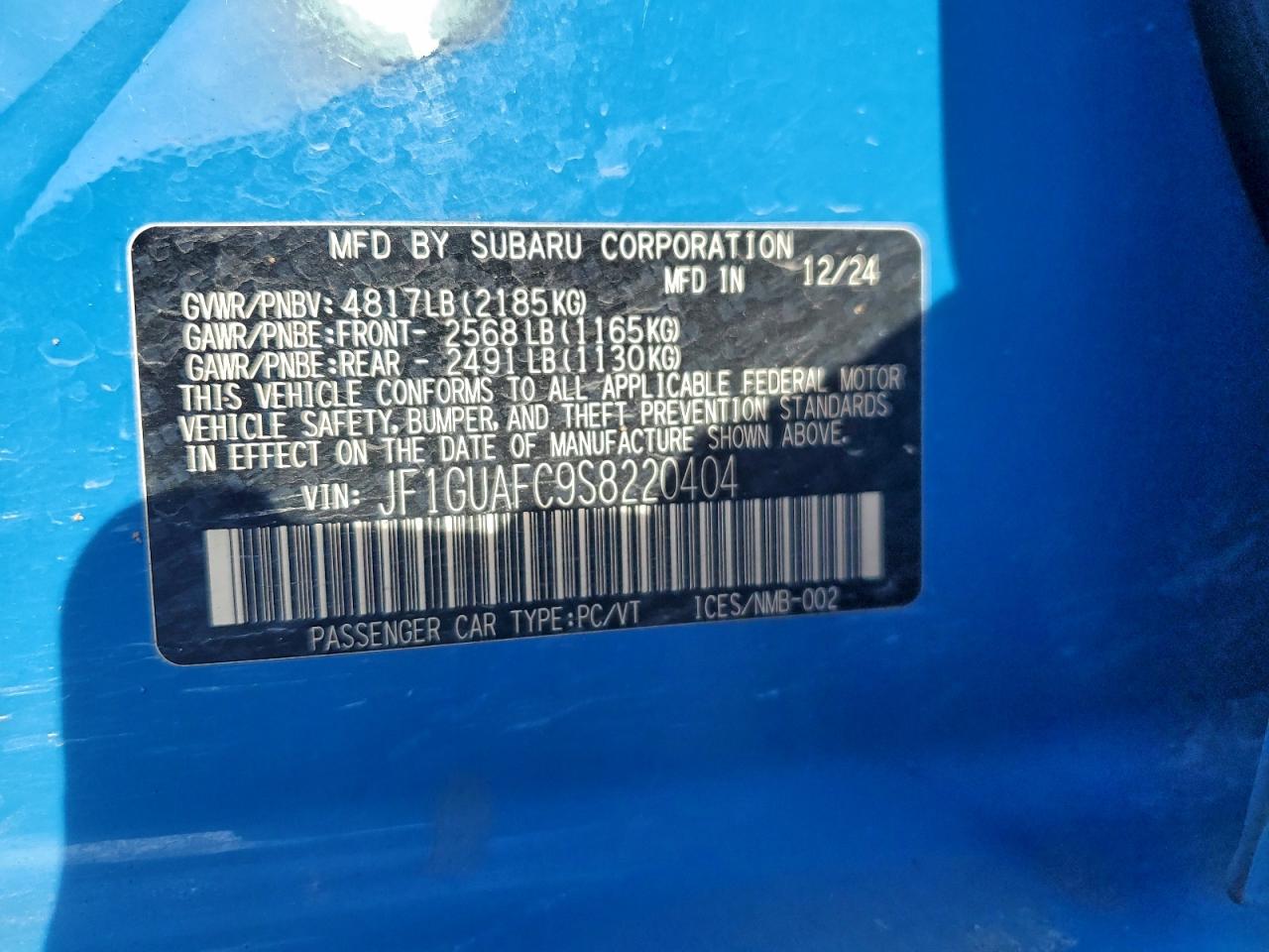 Subaru Impreza Sport Image 6