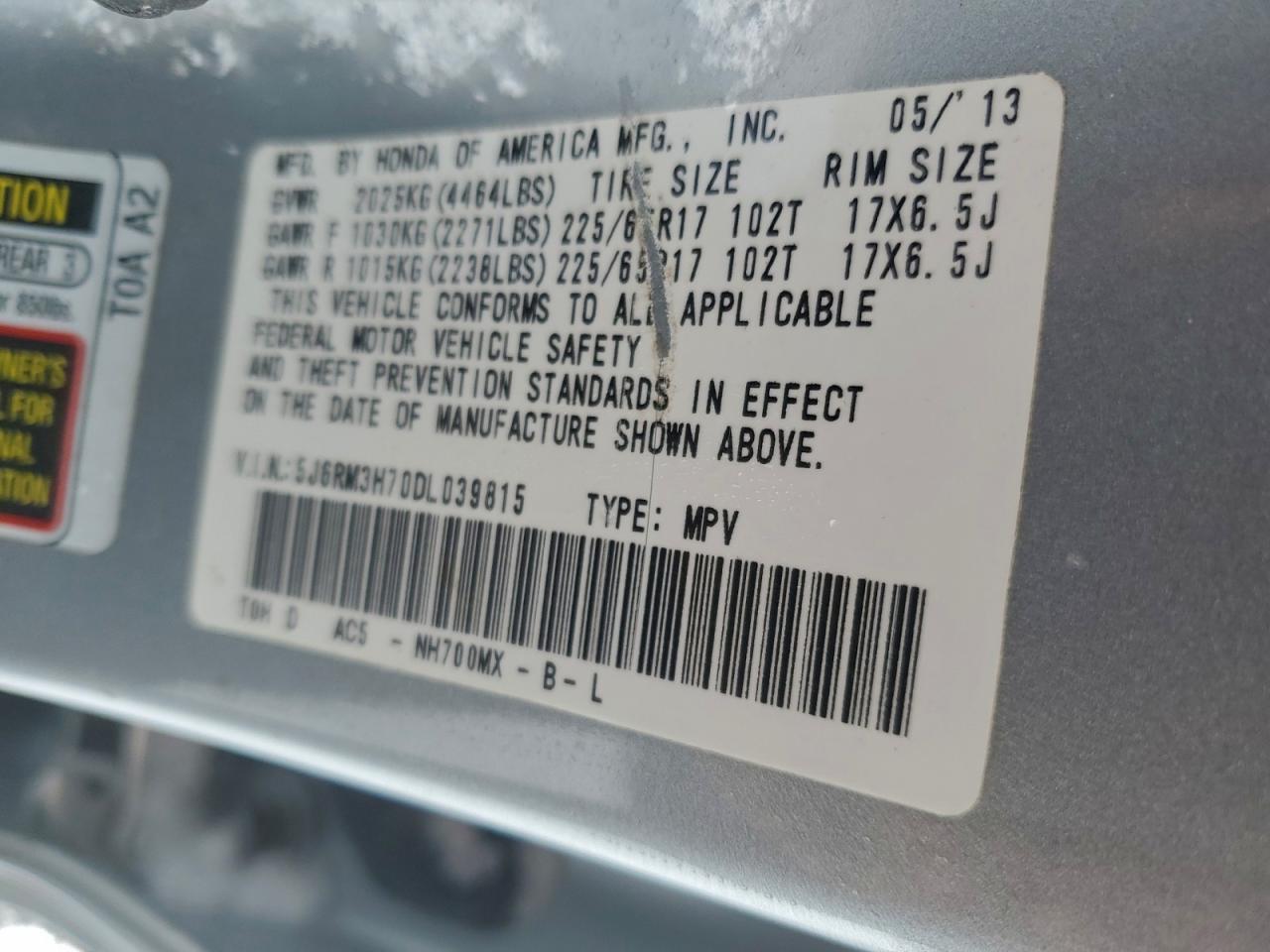 Honda Crv Exl Image 9