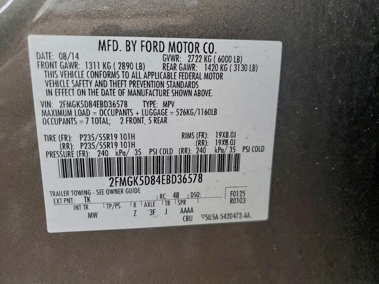 Ford Flex Limited Image 13