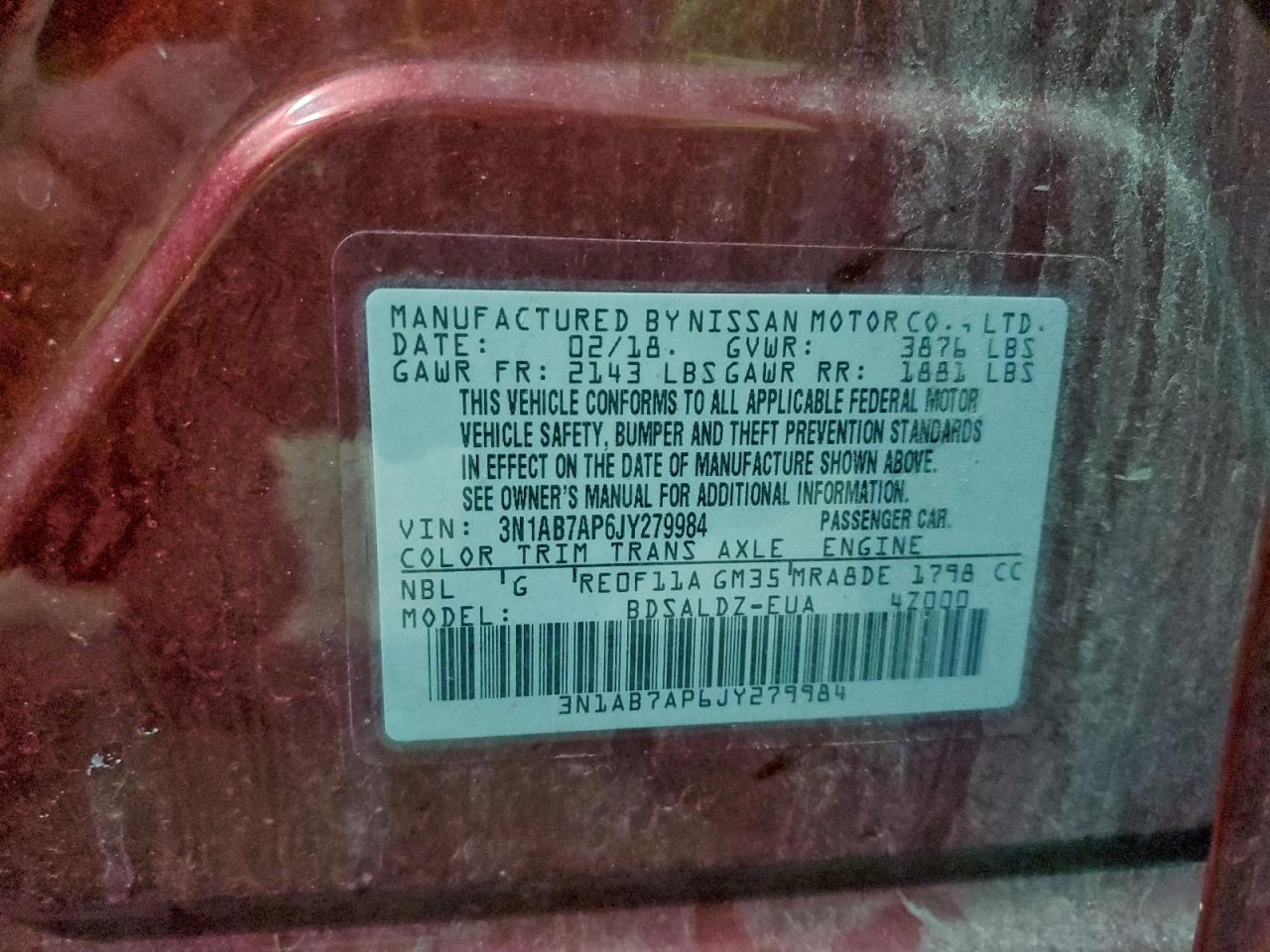 Nissan Sentra S Image 10