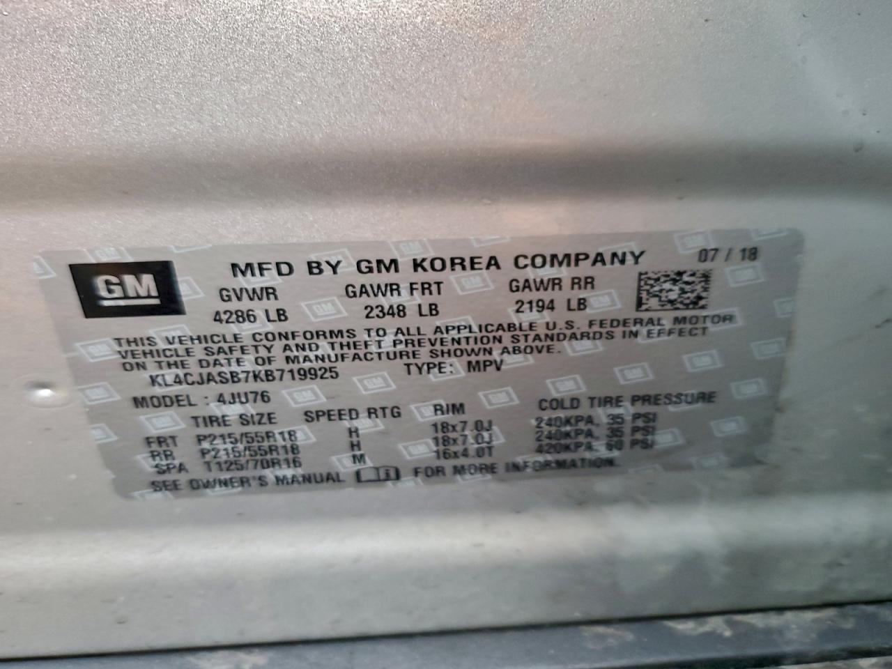 Buick Encore Preferred Image 7