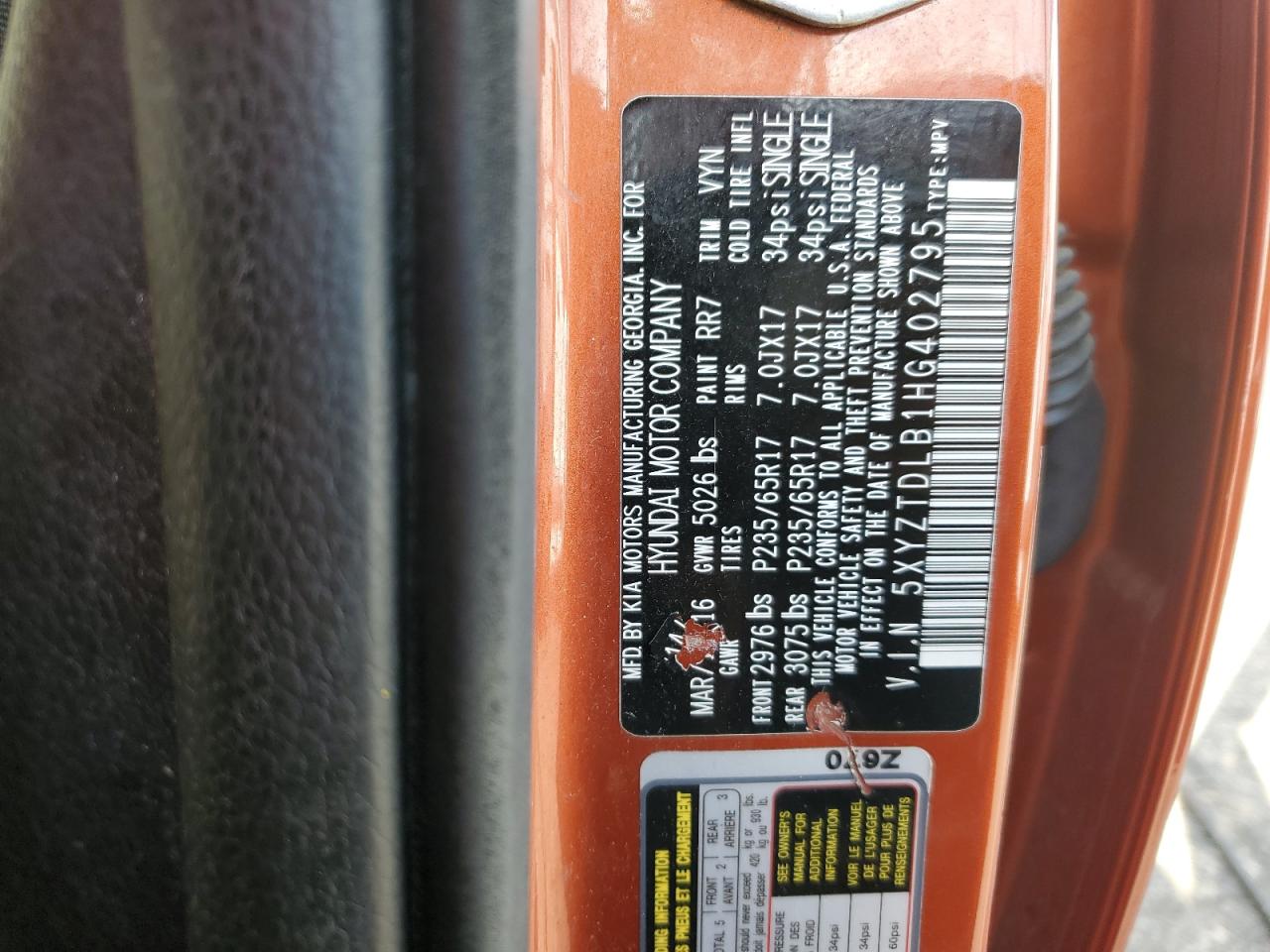 Hyundai SANTA FE Image 9