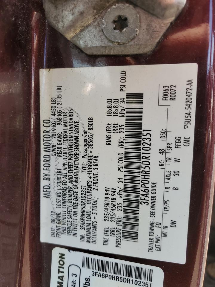 Ford Fusion Se Image 5