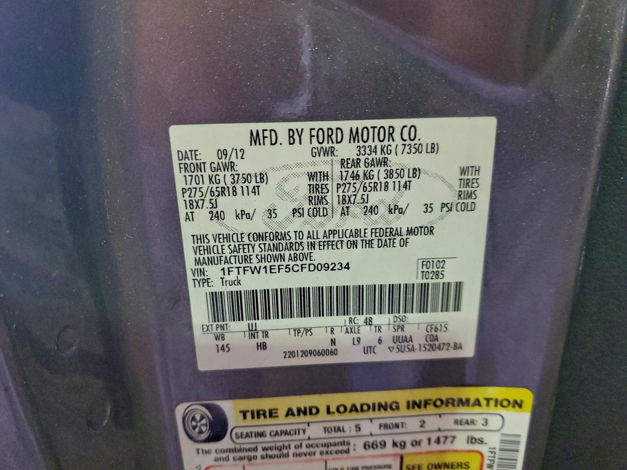 Ford F-150 Supercrew Image 5