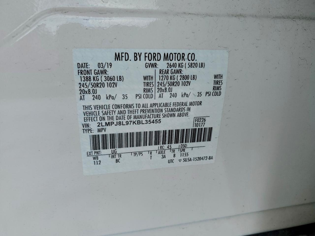 Lincoln Nautilus Reserve Image 7