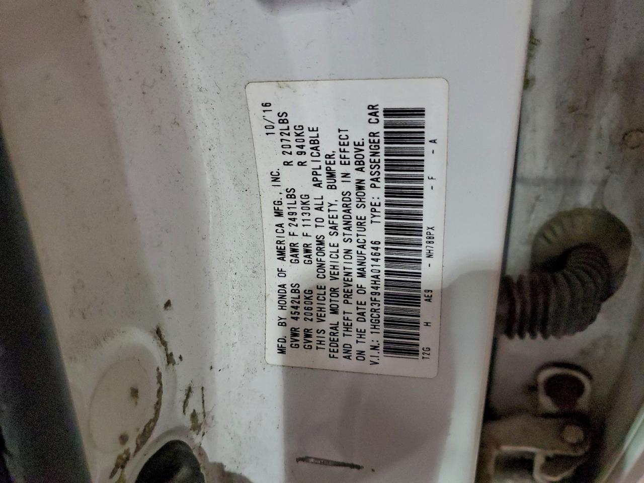 Honda Accord Touring Image 4