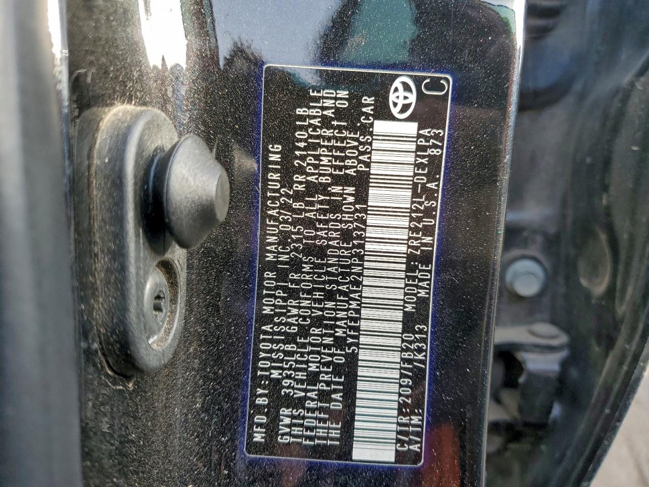 Toyota Corolla Le Image 9