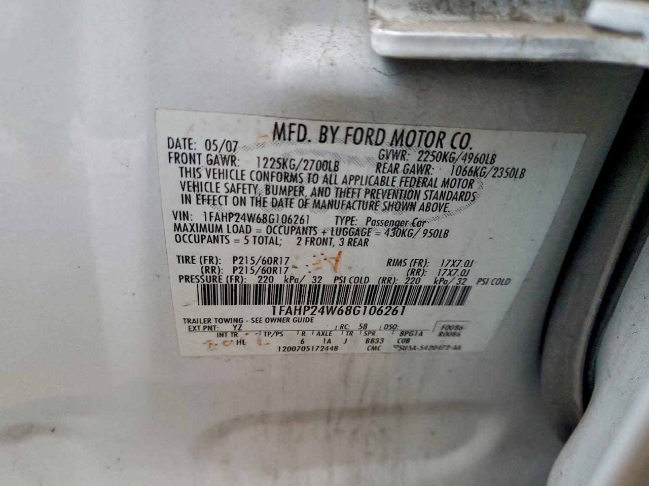 Ford Taurus Sel Image 5