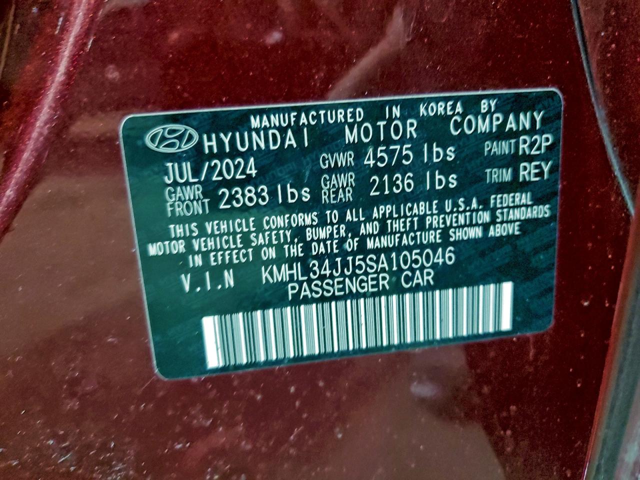 Hyundai SONATA Hybrid Image 4