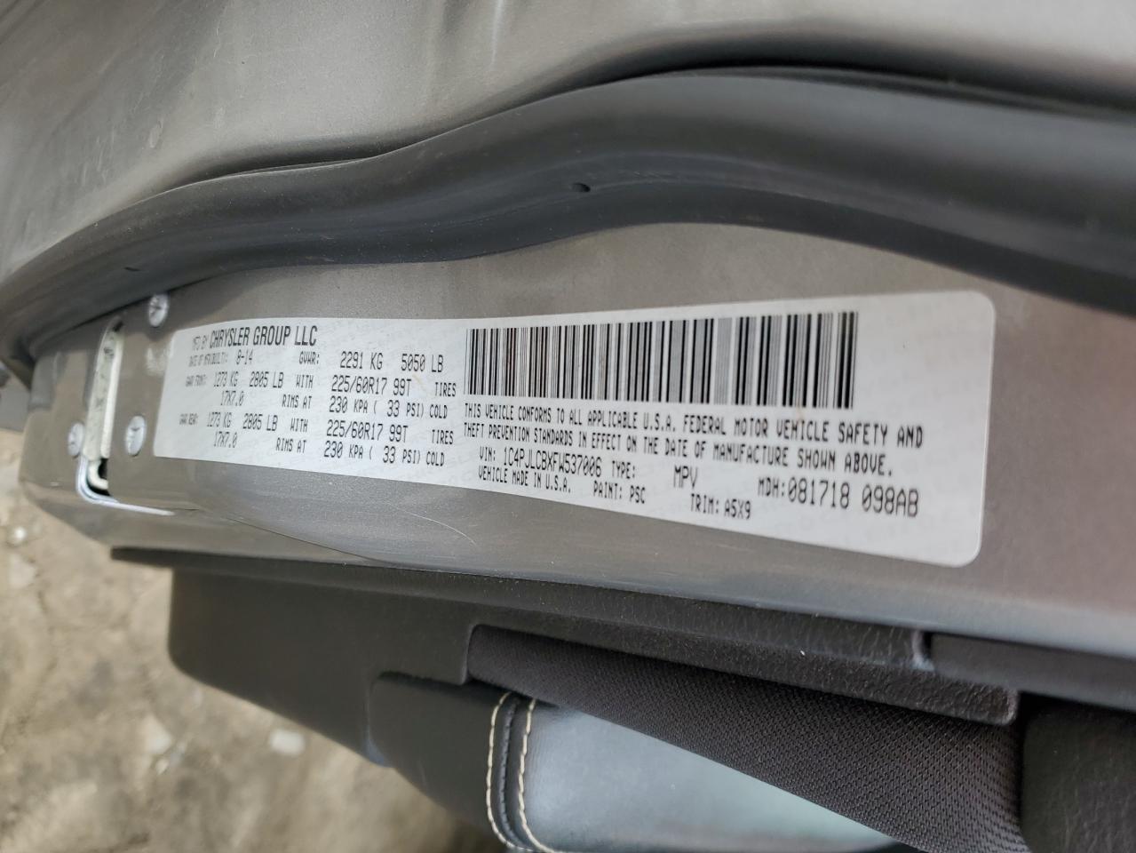 Jeep Grand Cherokee Latitude Image 13