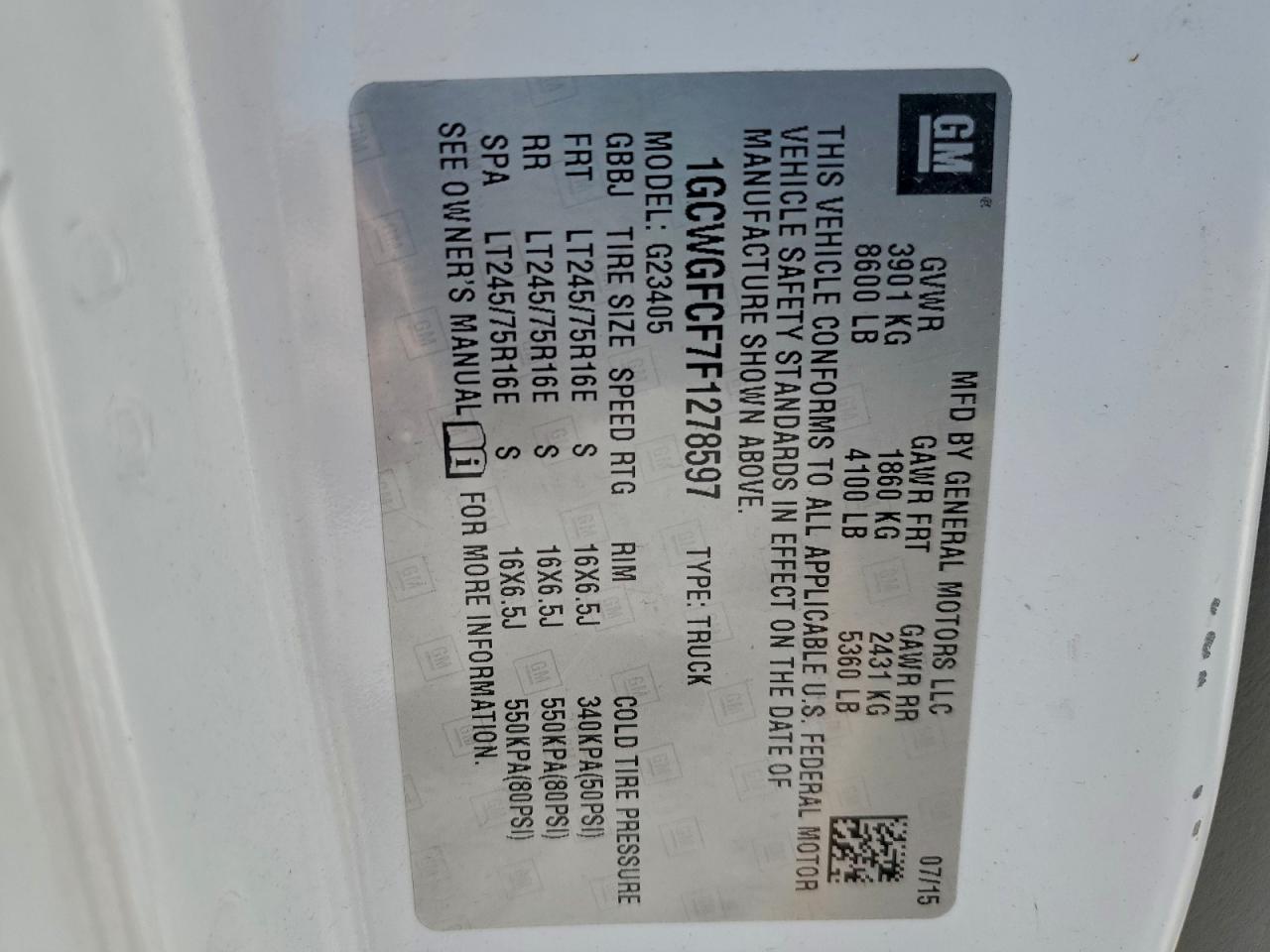 Chevrolet Express Image 13