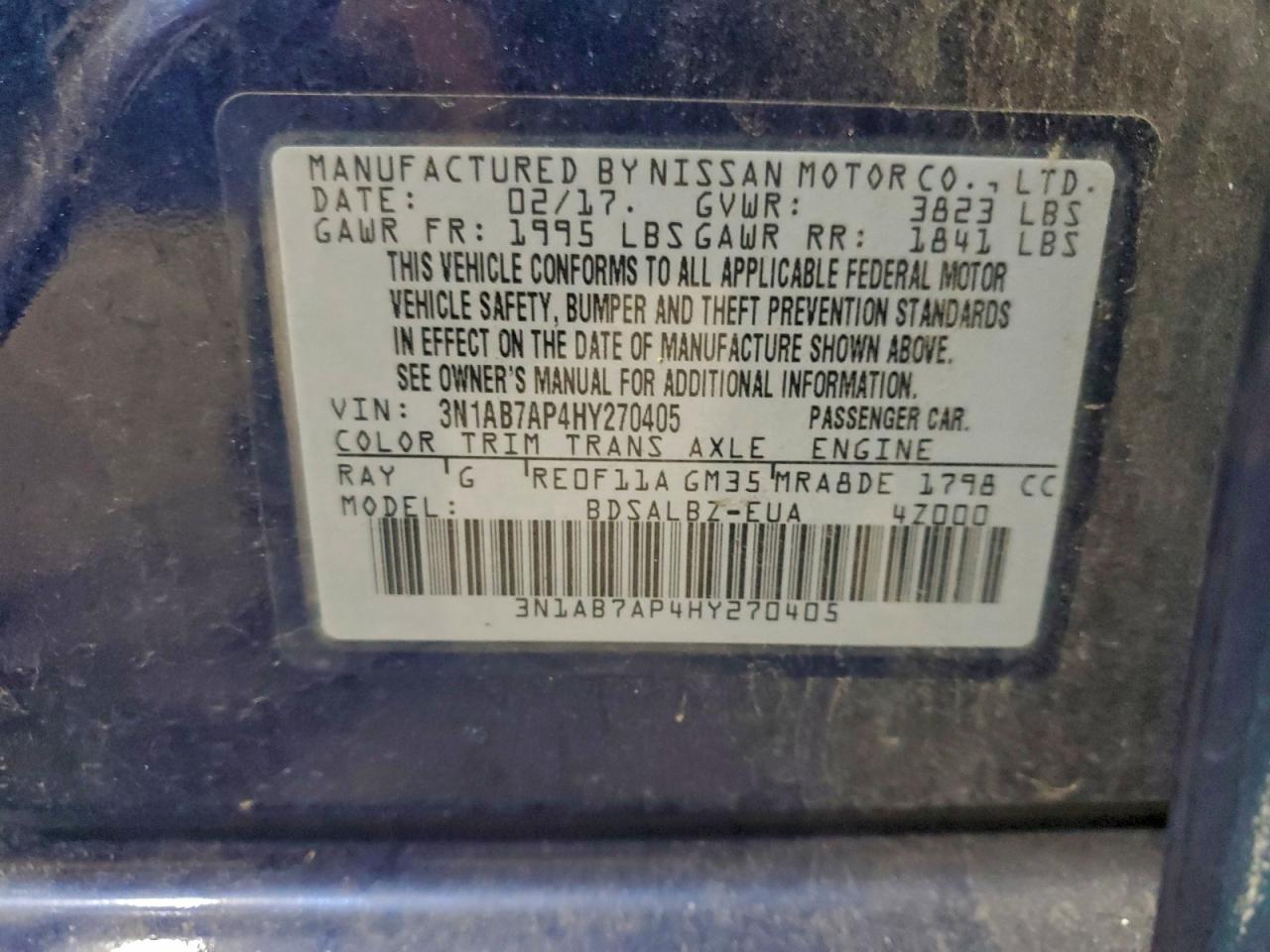 Nissan Sentra S Image 12