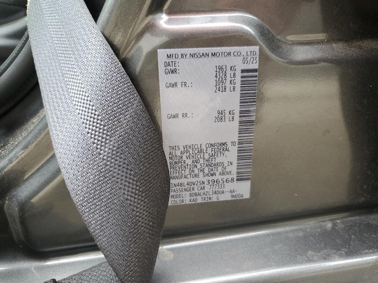 Nissan Altima Sv Image 4