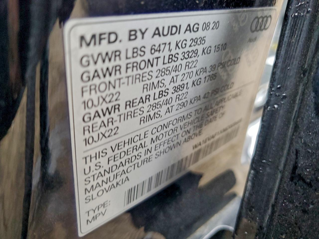 Audi Q8 Premium Plus S-line Image 10