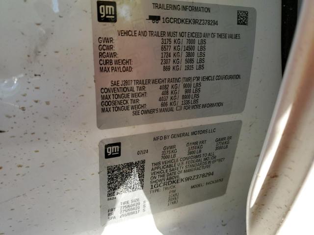 Chevrolet Silverado K1500 Lt-l Image 10